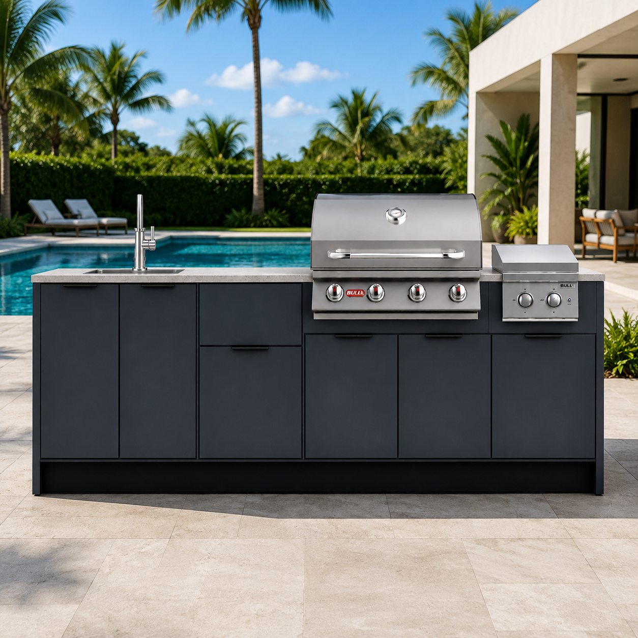 96" StarBoard® Modular Kitchen — Configuration 01