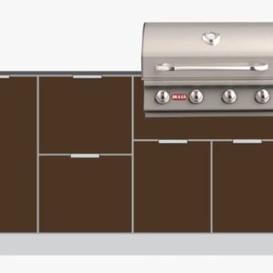 Aluminum Outdoor Cabinets Combo 2 - 96"