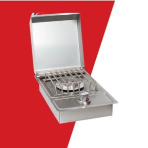 Bull Single Stainless Steel Side Burner