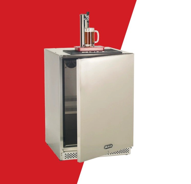 Bull Kegerator with Single Tap - Image 2